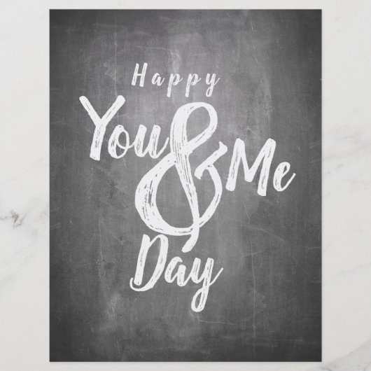 De verjaardag van de groeten op het bord (Voorkant)