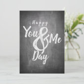 De verjaardag van de groeten op het bord (Staand voorkant)