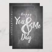 De verjaardag van de groeten op het bord (Voorkant / Achterkant)