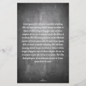 De verjaardag van de groeten op het bord (Achterkant)