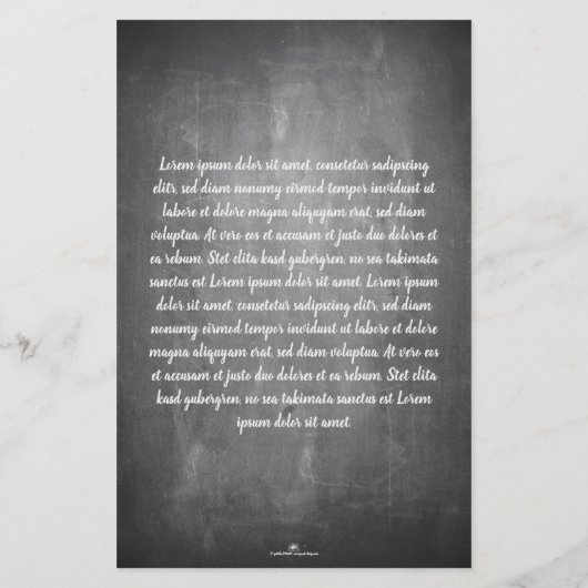 De verjaardag van de groeten op het bord (Achterkant)