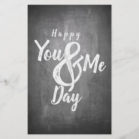 De verjaardag van de groeten op het bord (Voorkant)