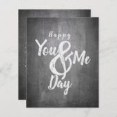 De verjaardag van de groeten op het bord (Voorkant / Achterkant)