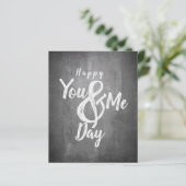 De verjaardag van de groeten op het bord (Staand voorkant)