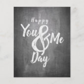 De verjaardag van de groeten op het bord (Voorkant)