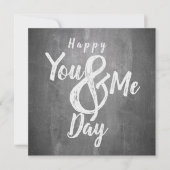 De verjaardag van de groeten op het bord (Voorkant)