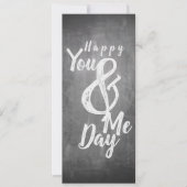 De verjaardag van de groeten op het bord (Voorkant)