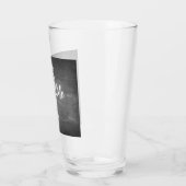 De verjaardag van de groeten op het bord glas (Links)