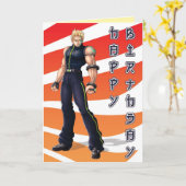 De Verjaardag van de Held van Manga Kaart (Gele Bloem)