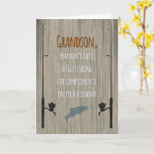 De Verjaardag van de kleinzoon, die voor Kaart (Gele Bloem)