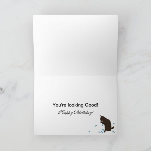 De Verjaardag van de Klok van de koekoek Kaart (Binnen)