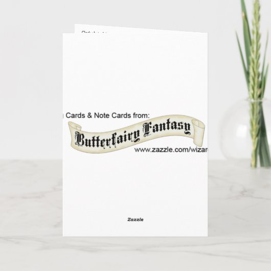 De Verjaardag van de mijlpaal - de Tijd vliegt Kaart (Achterkant)