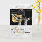 De Verjaardag van de Minnaar van de muziek - Kaart (Gele Bloem)