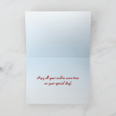 De Verjaardag van de Mus van de boom Kaart (Binnen)