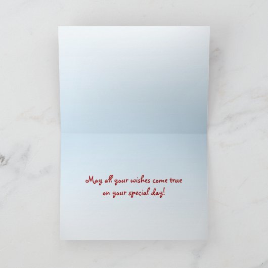 De Verjaardag van de Mus van de boom Kaart (Binnen)