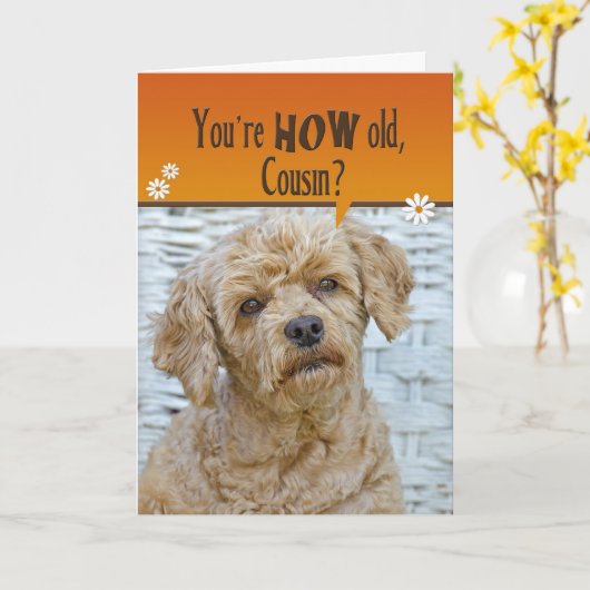 De Verjaardag van de neef Kaart (Gele Bloem)