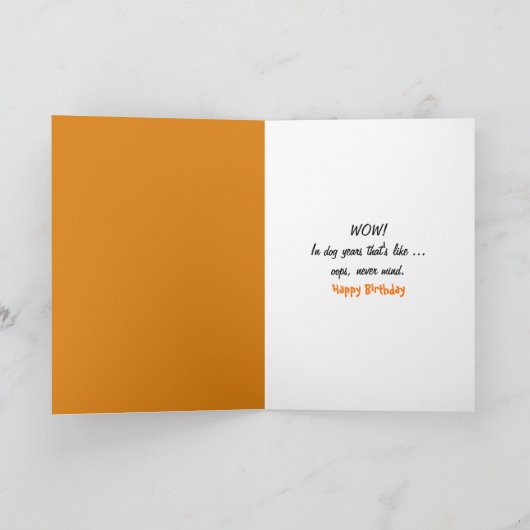 De Verjaardag van de papa Kaart (Binnen)