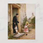 De verjaardag van de priester briefkaart (Voorkant)