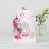 De Verjaardag van de Prinses van Cinderella eens Kaart (Staand voorkant)