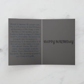 DE VERJAARDAG VAN DE RAT VAN HET METAAL KAART (Binnen)