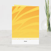 De Verjaardag van de Samoeraien van Cyber Kaart (Achterkant)