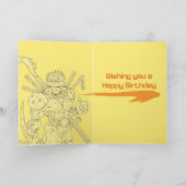 De Verjaardag van de Samoeraien van Cyber Kaart (Binnen)