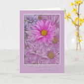 De Verjaardag van de schoondochter met Madeliefjes Kaart (Gele Bloem)