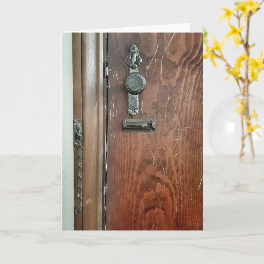 De Verjaardag van de slotenmaker Kaart (Gele Bloem)