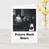 De Verjaardag van de Ster van de rots Kaart (Gele Bloem)