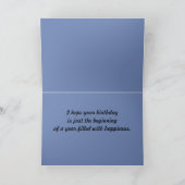 De Verjaardag van de tiener Kaart (Binnen)