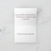 De Verjaardag van de tijd en van het Getijde Kaart (Binnen)