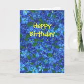 De Verjaardag van de uitgegraven grond zelf Kaart (Voorkant)