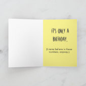 De Verjaardag van de Vijgcactus Kaart (Binnen)