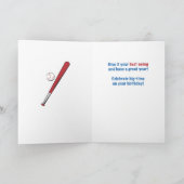 De Verjaardag van de Vlag van het honkbal, Rood, Kaart (Binnen)