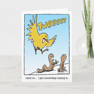 De Verjaardag van de Vogel van de tjilpen Kaart