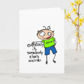 De Verjaardag van de Zonderling van iemand anders Kaart (Gele Bloem)