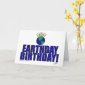 De Verjaardag van Earthday Kaart (Gele Bloem)