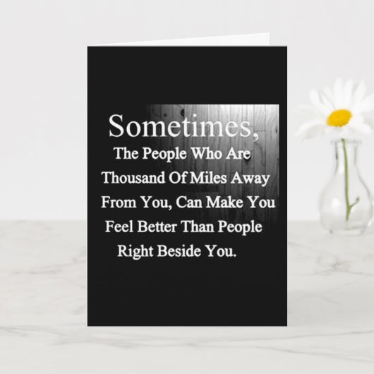 DE VERJAARDAG VAN EEN BESTE VRIEND KAART (Kleine Plant)