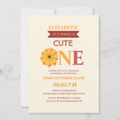 De verjaardag van een kleurrijk bloemig kind draai kaart (Voorkant)