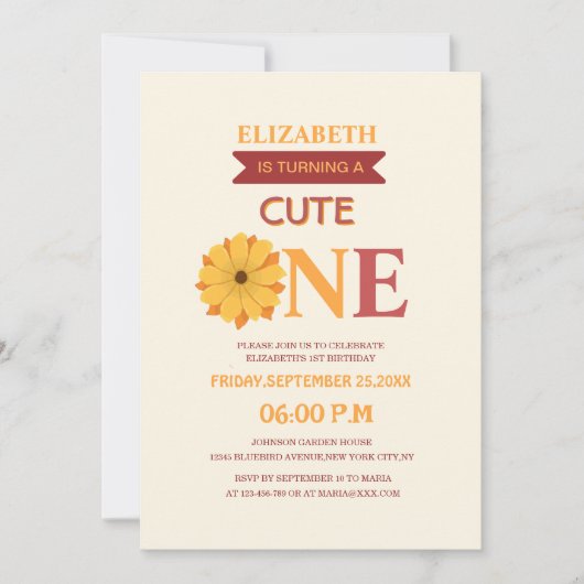 De verjaardag van een kleurrijk bloemig kind draai kaart (Voorkant)