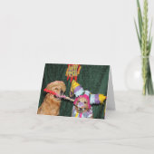 De Verjaardag van Feliz Cumpleaños Piñata van het Kaart (Voorkant)