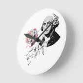 De verjaardag van George Washington Ronde Klok (Hoek)