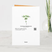 De Verjaardag van haiku's Kaart (Achterkant)