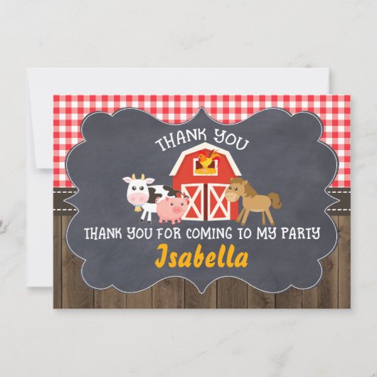 De Verjaardag van het Lijst van het Bord van het Bedankkaart (Voorkant)