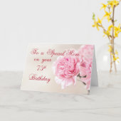 De Verjaardag van het mamma vijfenzeventigste, Kaart (Gele Bloem)