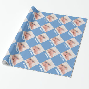 De Verjaardag van het Patroon van de Foto van het Cadeaupapier