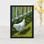 DE VERJAARDAG VAN HET PIEPKUIKEN: ART. KAART (Gele Bloem)