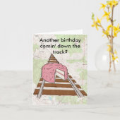 De Verjaardag van het Spoor van de trein Kaart (Gele Bloem)