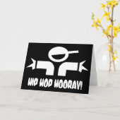 De Verjaardag van Hip Hop wenst Kaart (Gele Bloem)