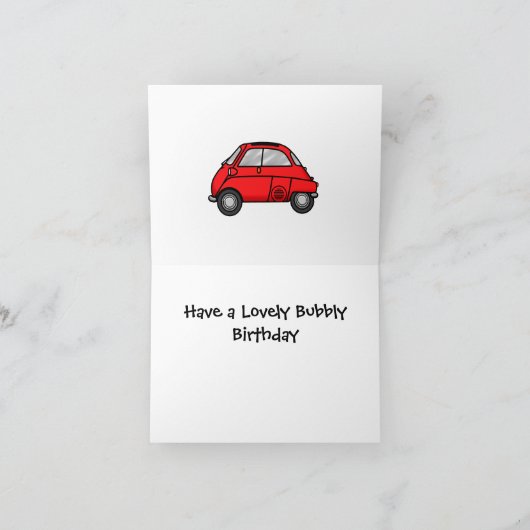 De Verjaardag van Isetta Kaart (Binnen)